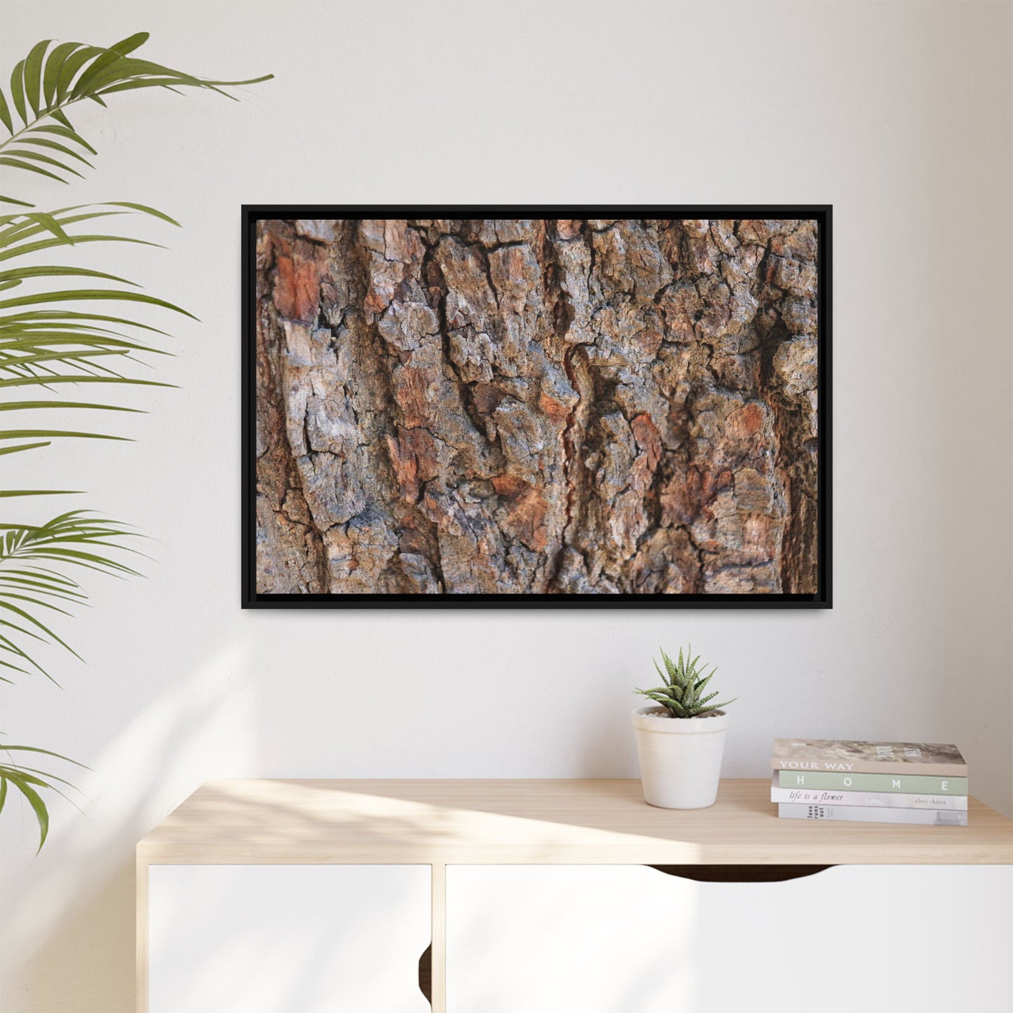 Tree's Timeworn Tale - Unique Stretched Canvas Wall Art - Art By Earth