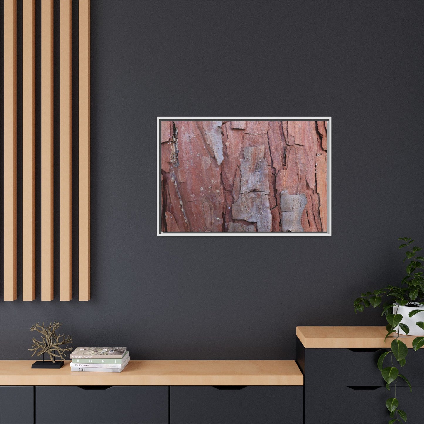 Peeling Bark - Unique Stretched Canvas Wall Art - Art By Earth