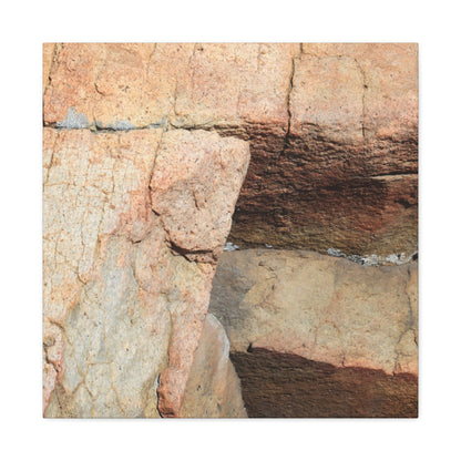 Layered Echoes - Unique Frameless Canvas Wall Art - Art By Earth