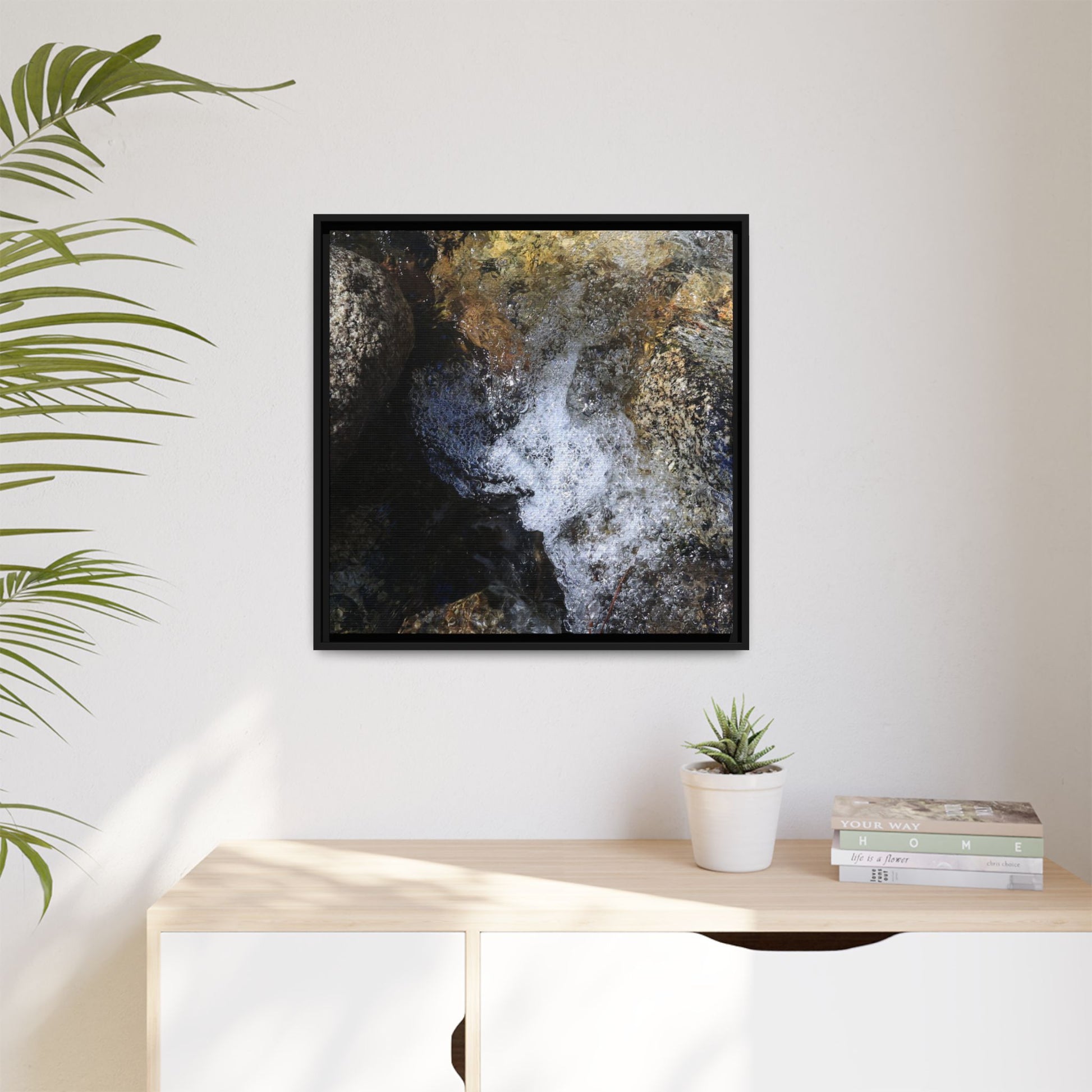 Nature's Turbulence - Unique Stretched Canvas Wall Art - Art By Earth