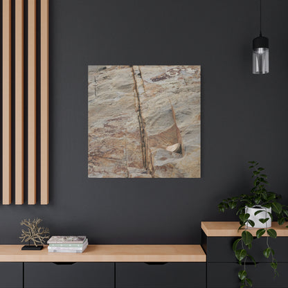 Cracked Canvas of Time - Unique Frameless Canvas Wall Art - Art By Earth