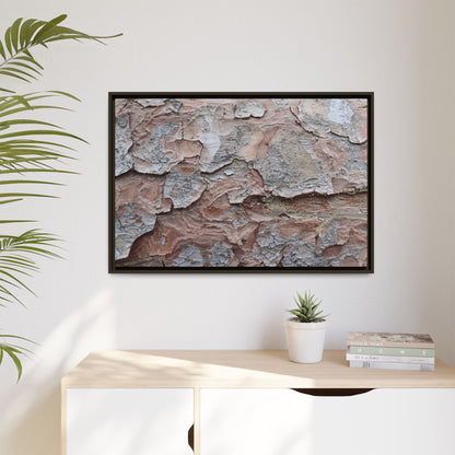 Flaking Serenity - Unique Stretched Canvas Wall Art - Art By Earth