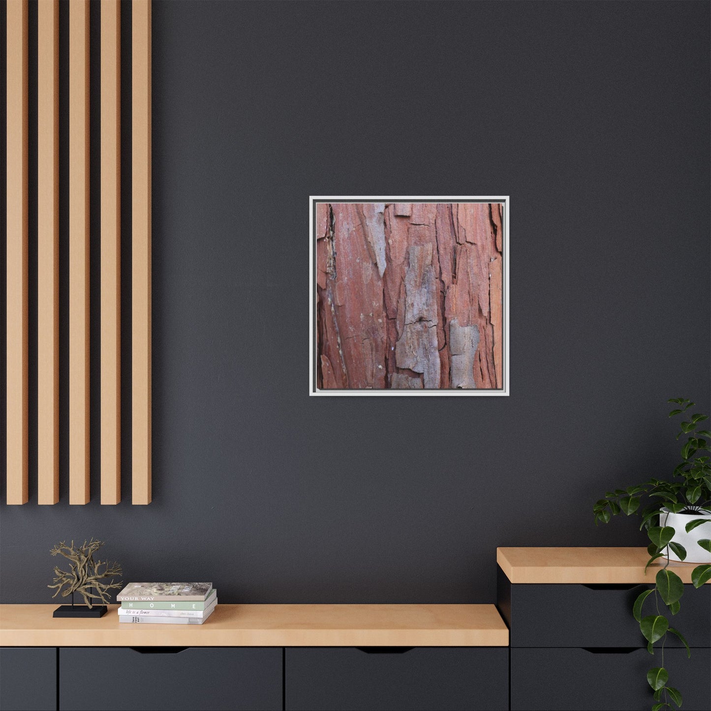 Peeling Bark - Unique Stretched Canvas Wall Art - Art By Earth