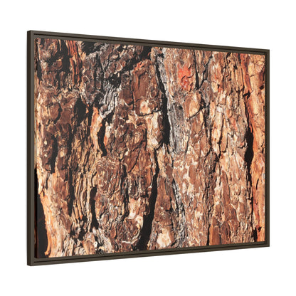 Nature's Rugged Canvas - Unique Stretched Canvas Wall Art