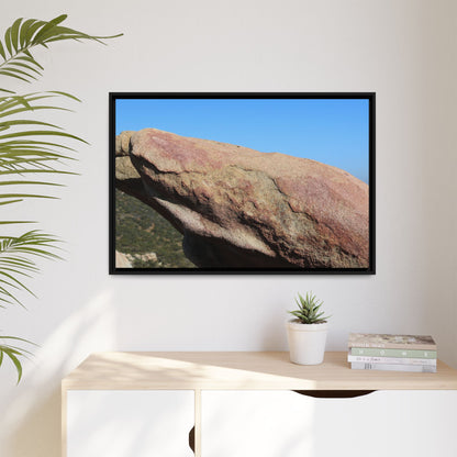 Sleeping Stone - Unique Stretched Canvas Wall Art - Art By Earth