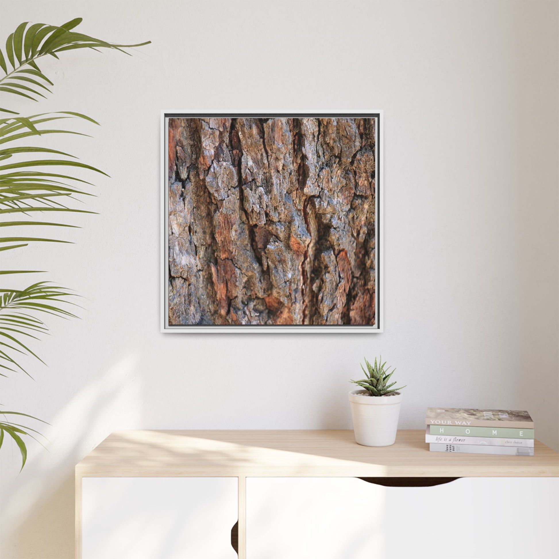 Craggy Textures - Unique Stretched Canvas Wall Art - Art By Earth