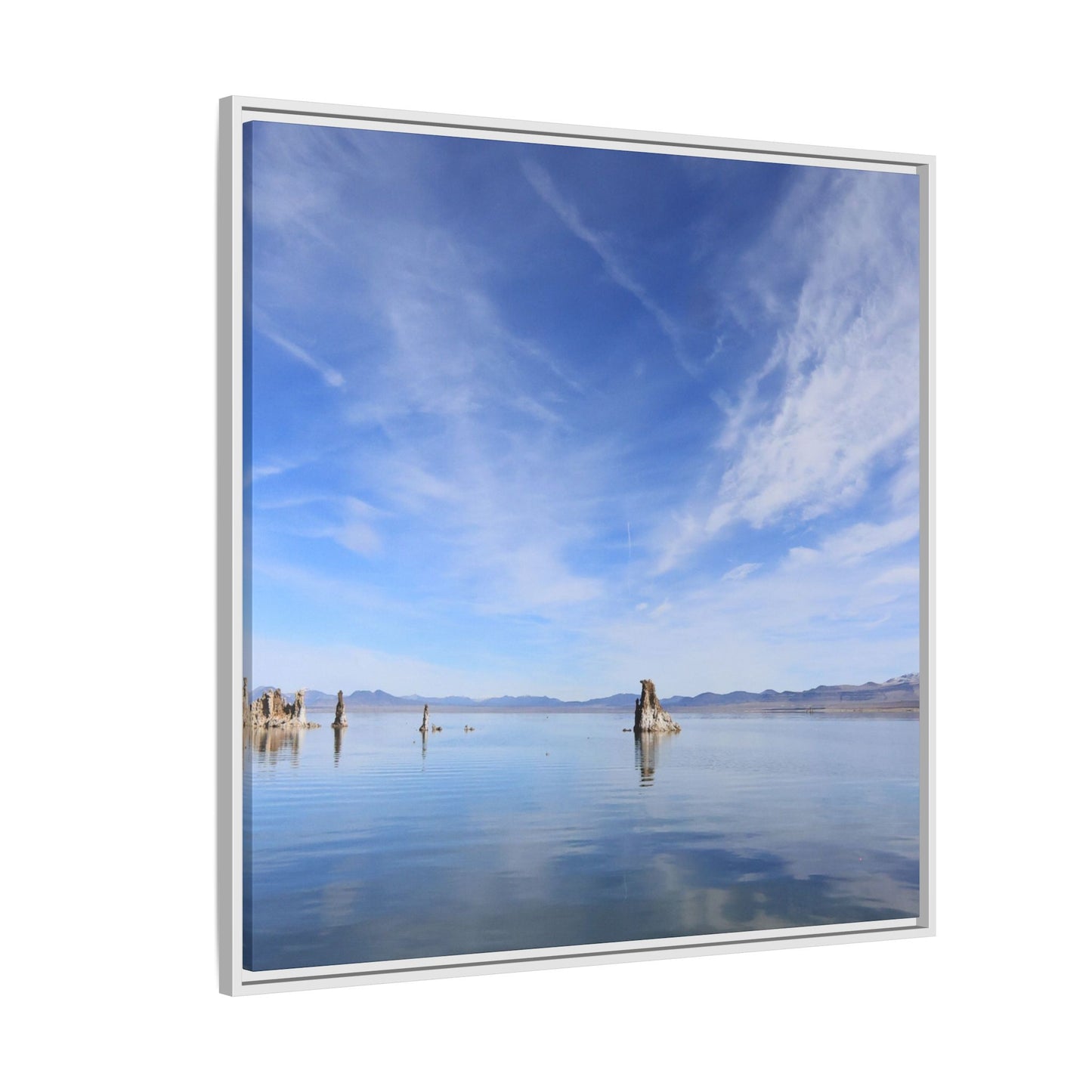 Whispers of Stillness - Unique Stretched Canvas Wall Art