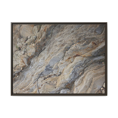 Layers of Earth's History - Unique Stretched Canvas Wall Art - Art By Earth
