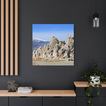 Tufa Towers of Mono Lake - Unique Frameless Canvas Wall Art