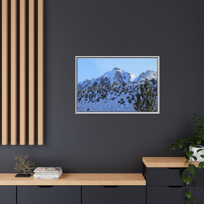 Snow's Embrace - Unique Stretched Canvas Wall Art