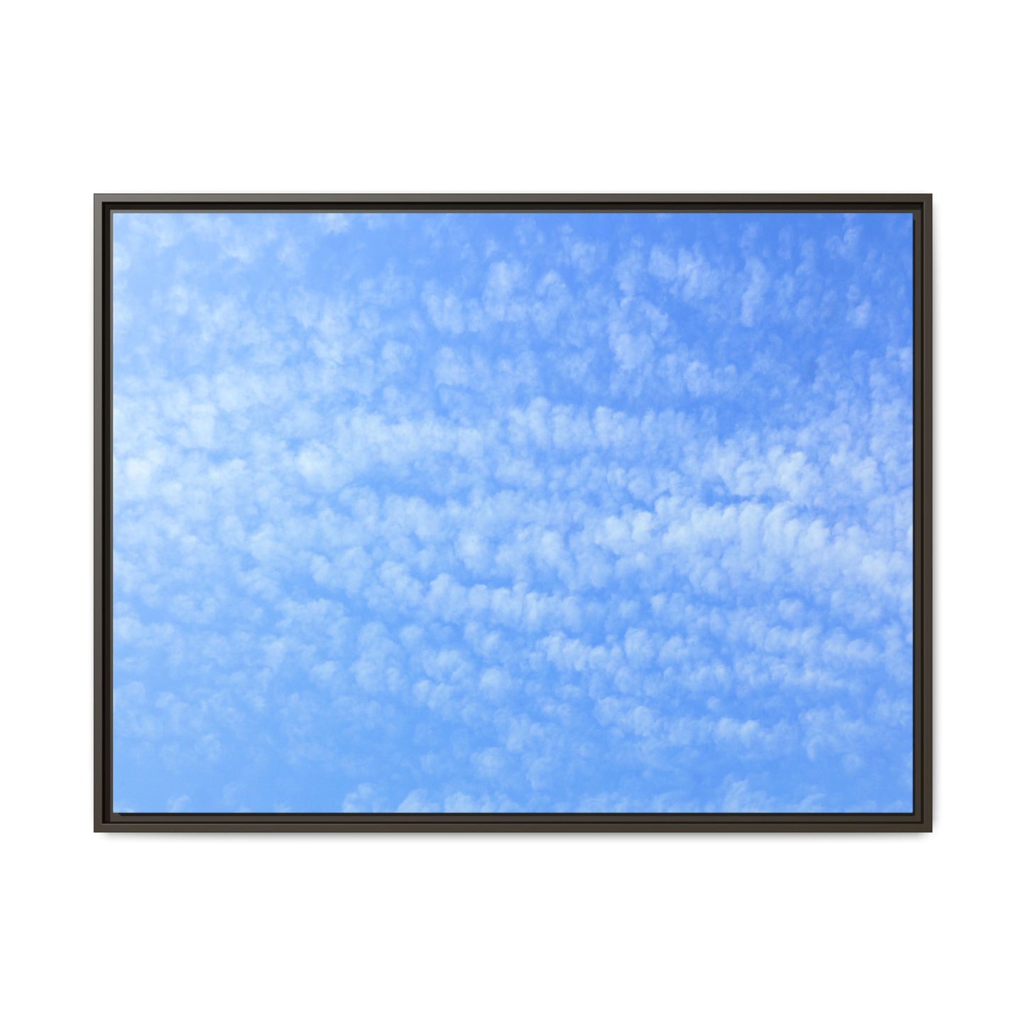 Wispy Blue Dreams - Unique Stretched Canvas Wall Art - Art By Earth