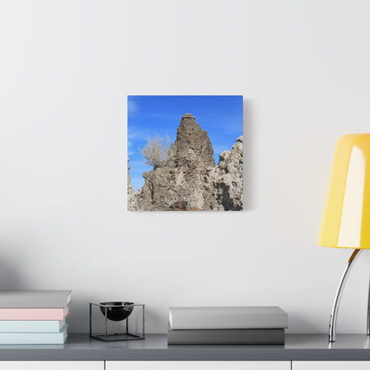 Towering Sentinels of Stone - Unique Frameless Canvas Wall Art