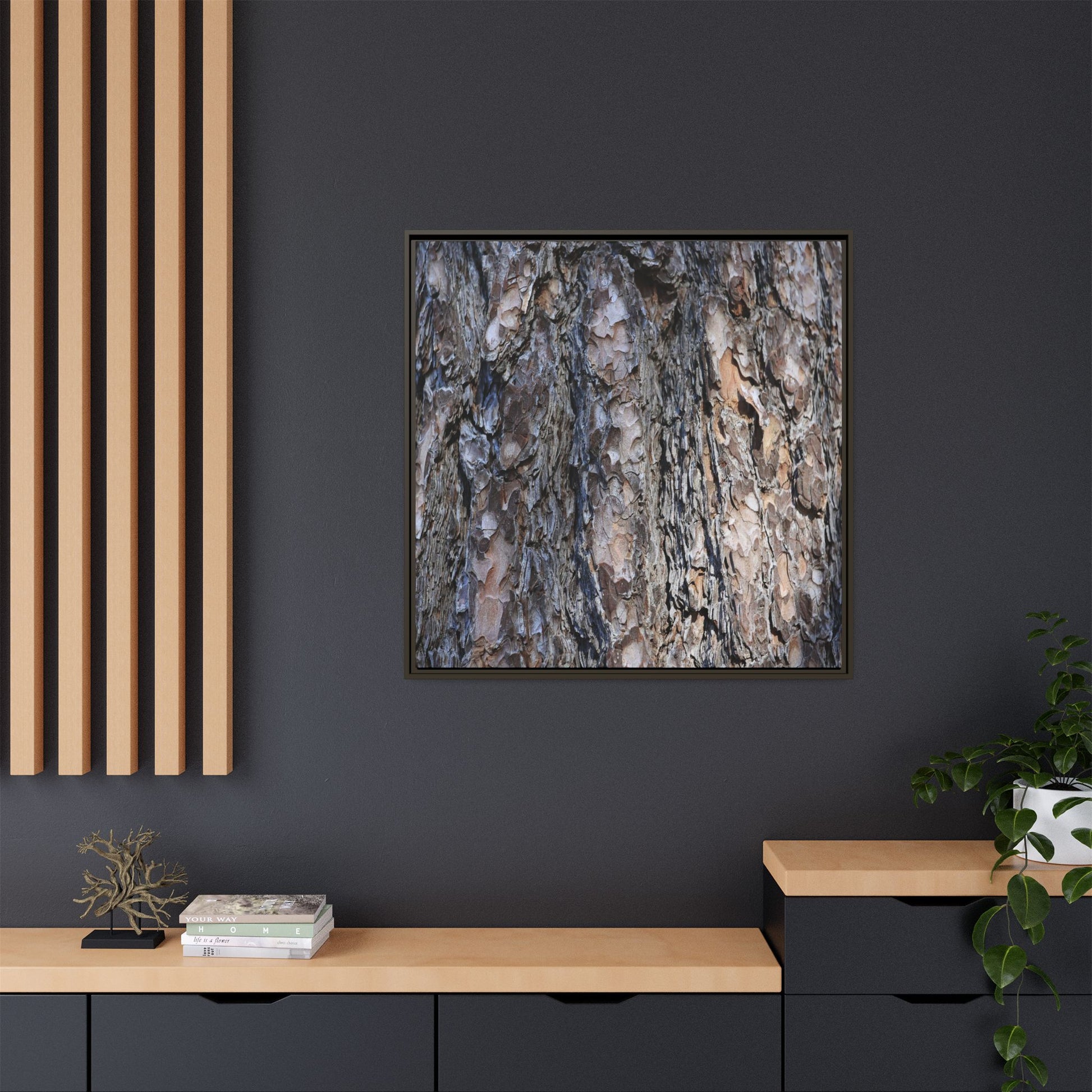 Weathered Patterns - Unique Stretched Canvas Wall Art - Art By Earth