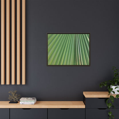 Emerald Rays - Unique Stretched Canvas Wall Art - Art By Earth