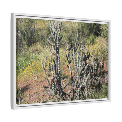 Wildflower Meadow - Unique Stretched Canvas Wall Art - Art By Earth