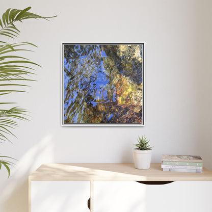 Watery Kaleidoscope - Unique Stretched Canvas Wall Art - Art By Earth