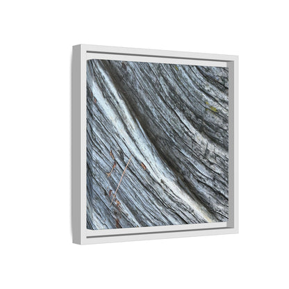 Time's Carved Path - Unique Stretched Canvas Wall Art - Art By Earth