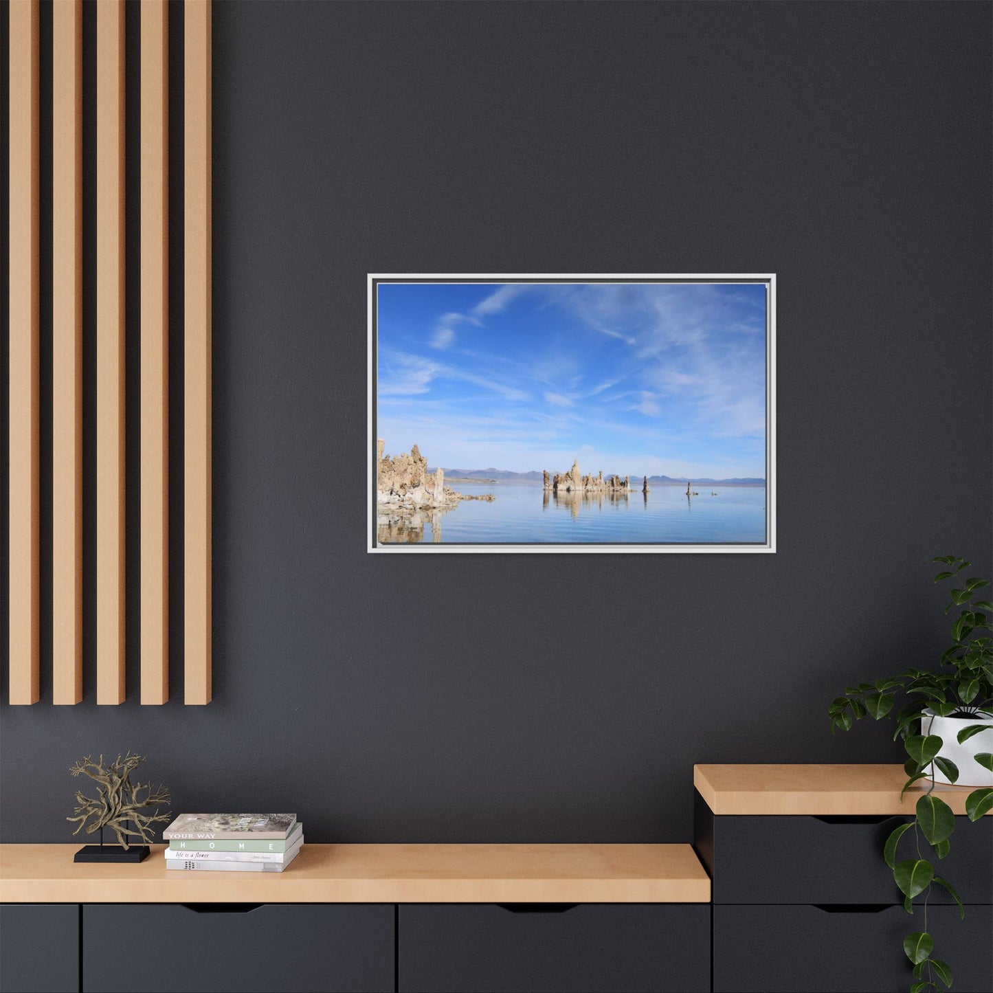 Reflections of Eternity - Unique Stretched Canvas Wall Art