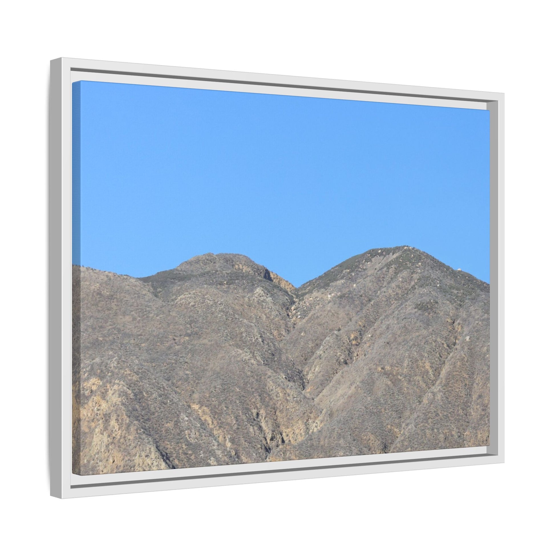 Arid Mountain Breath - Unique Stretched Canvas Wall Art - Art By Earth