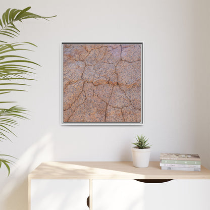 Fragmented Earth - Unique Stretched Canvas Wall Art - Art By Earth