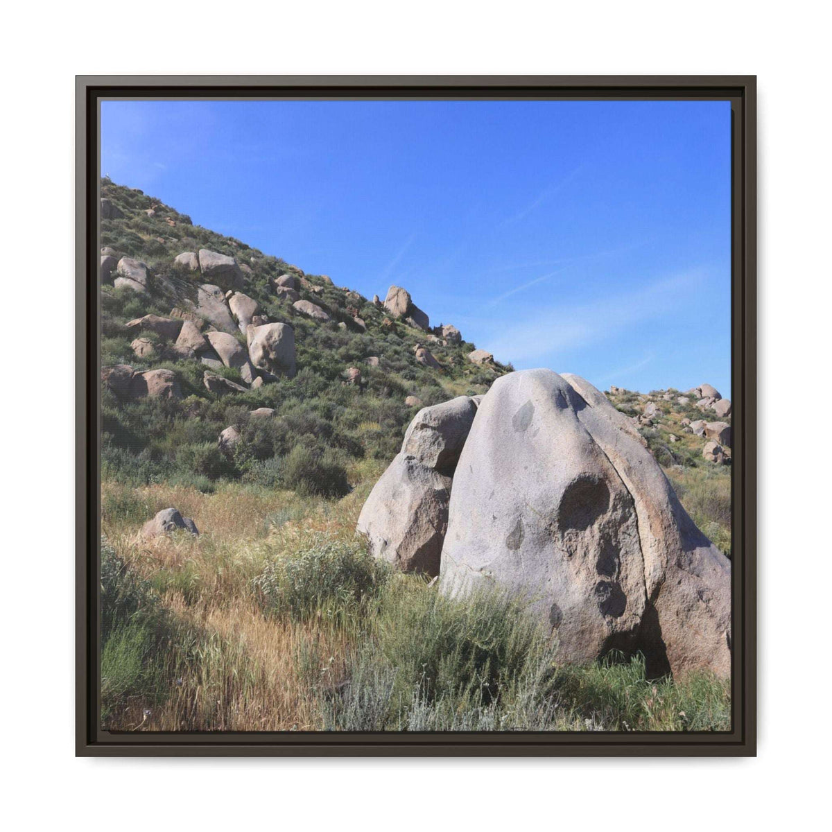 Ancient Stone Guardian - Unique Stretched Canvas Wall Art - Art By Earth
