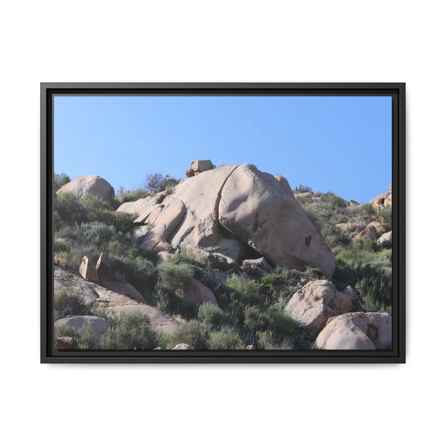 Ancient Stone Landscape - Unique Stretched Canvas Wall Art - Art By Earth