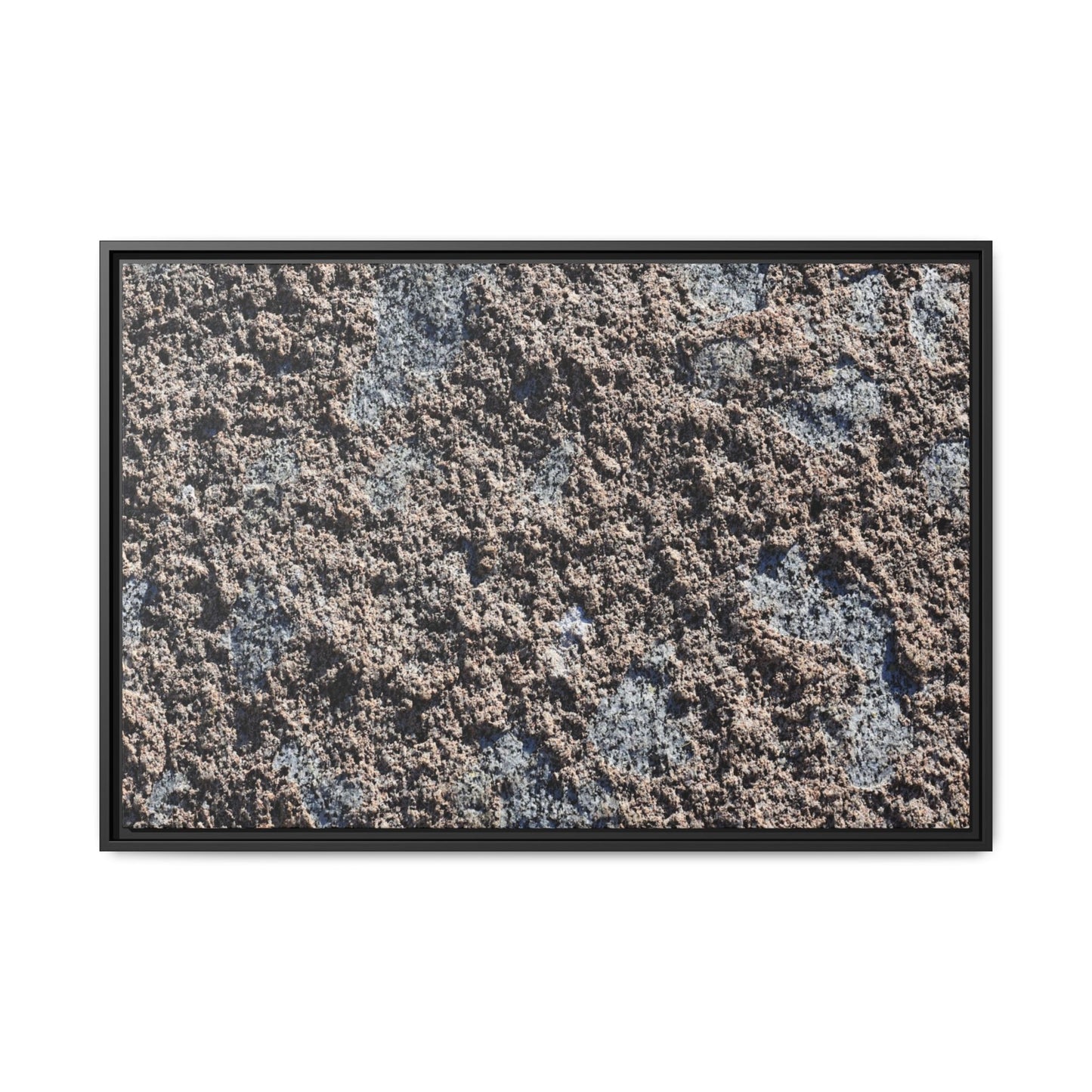 Textured Ground - Unique Stretched Canvas Wall Art
