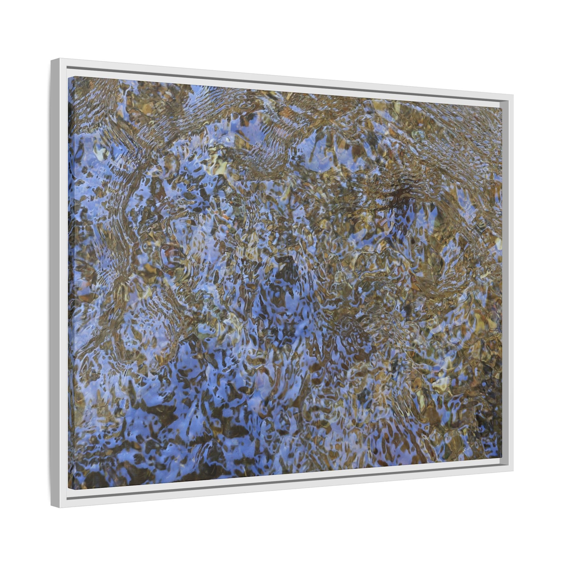 Aquatic Reflections - Unique Stretched Canvas Wall Art - Art By Earth