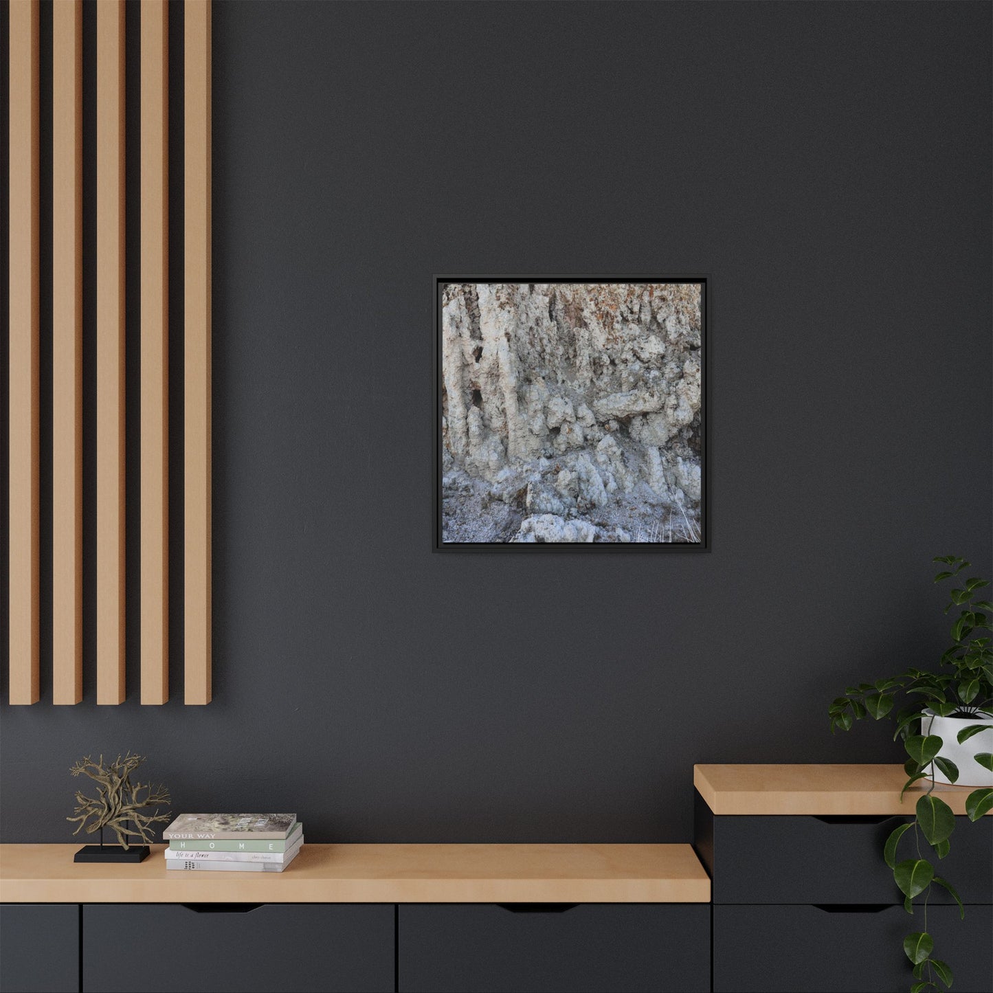 Geological Fragments - Unique Stretched Canvas Wall Art