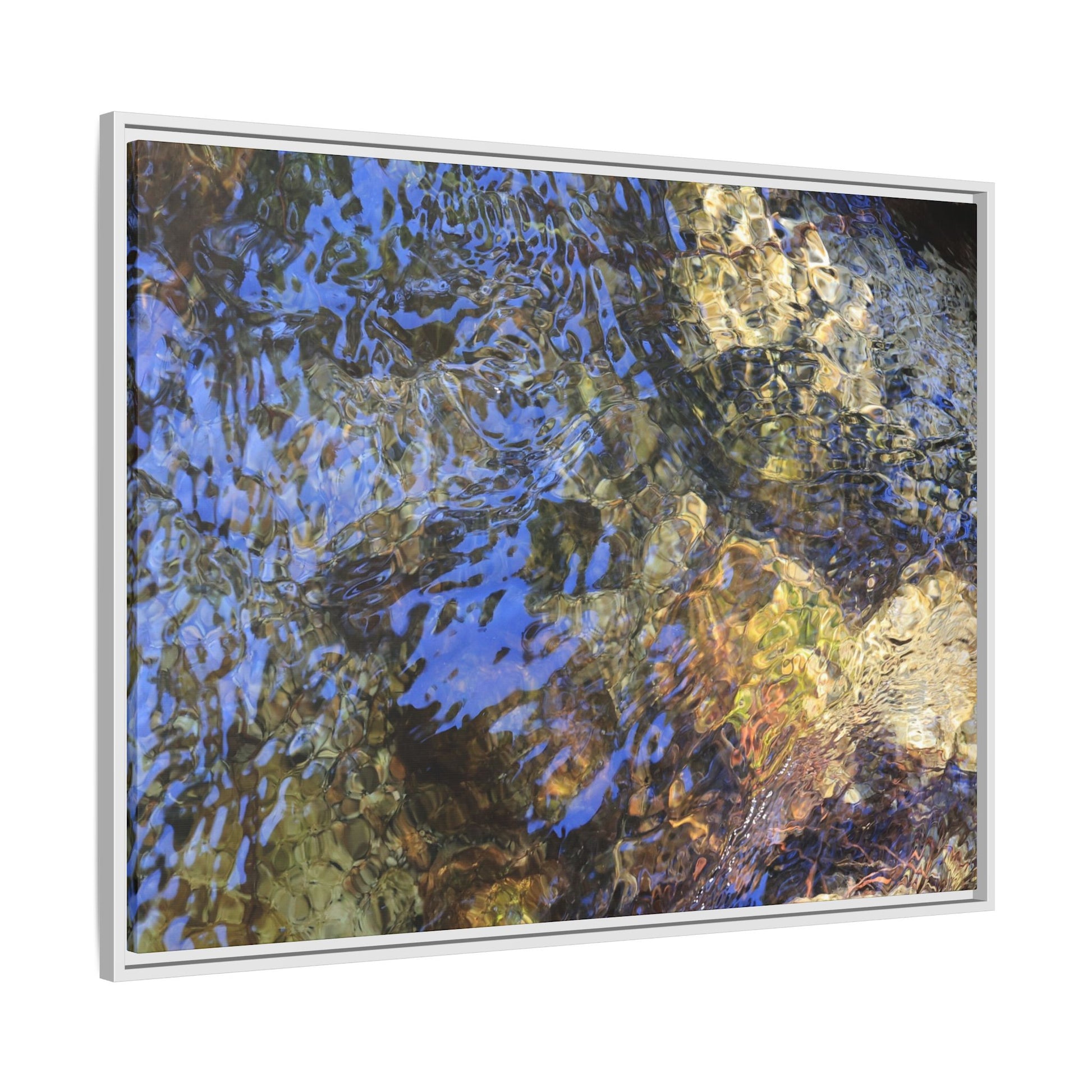 Aquatic Kaleidoscope - Unique Stretched Canvas Wall Art - Art By Earth