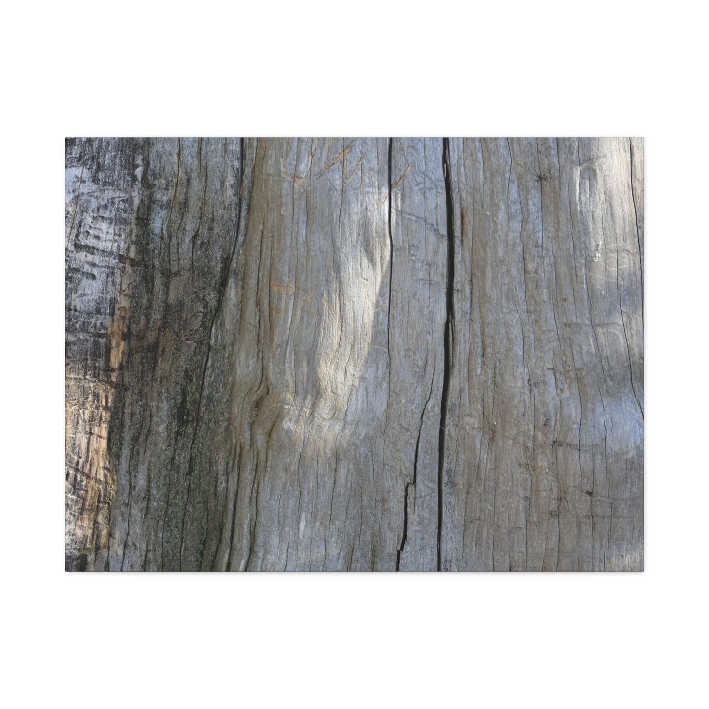 Time's Carved Patterns - Unique Frameless Canvas Wall Art