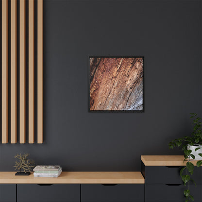 Time's Mark - Unique Stretched Canvas Wall Art - Art By Earth