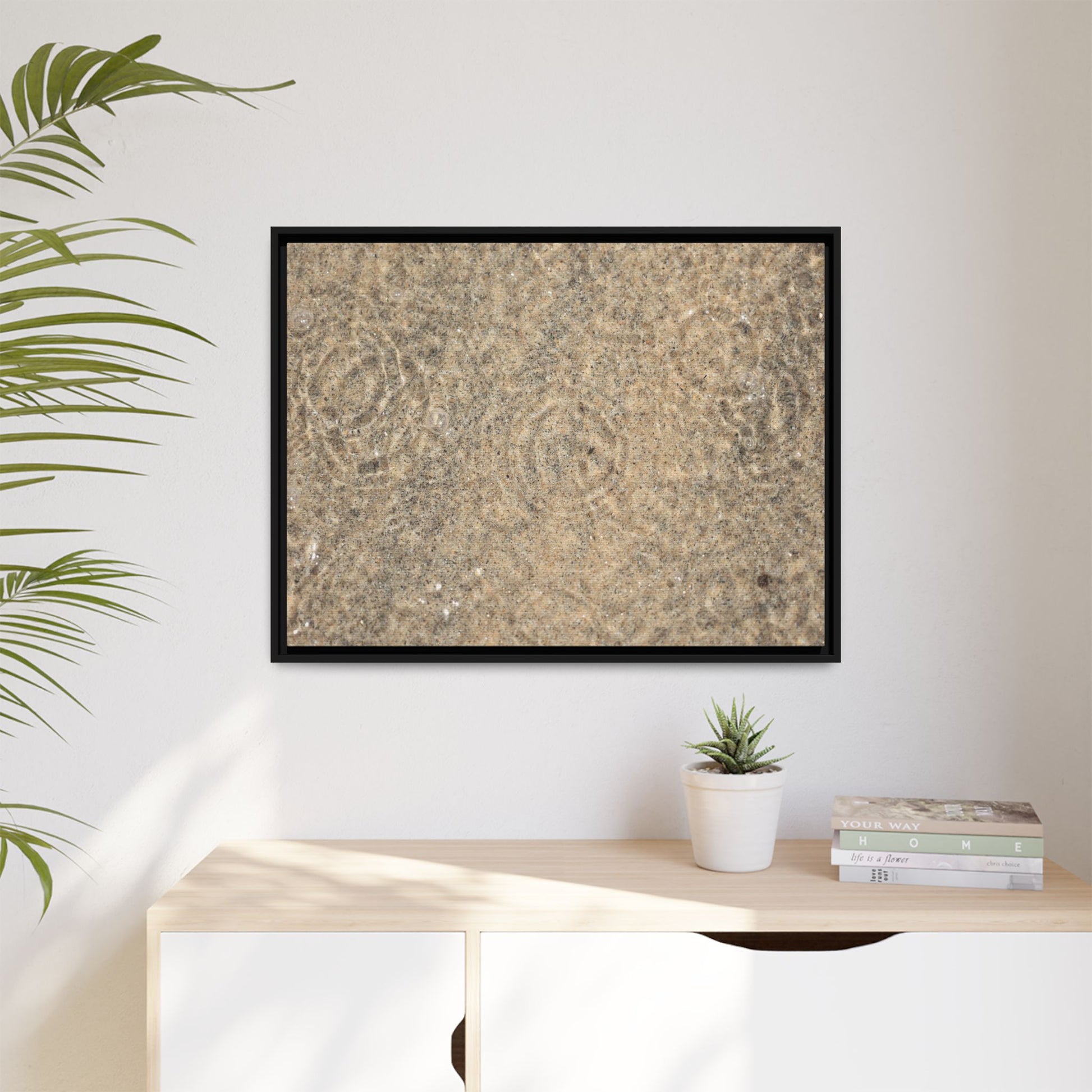 Whispers of Sand - Unique Stretched Canvas Wall Art - Art By Earth