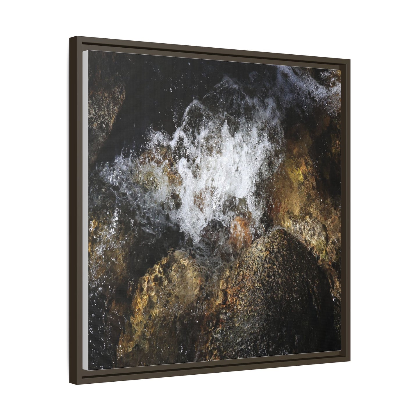 Cascading Momentum - Unique Stretched Canvas Wall Art - Art By Earth