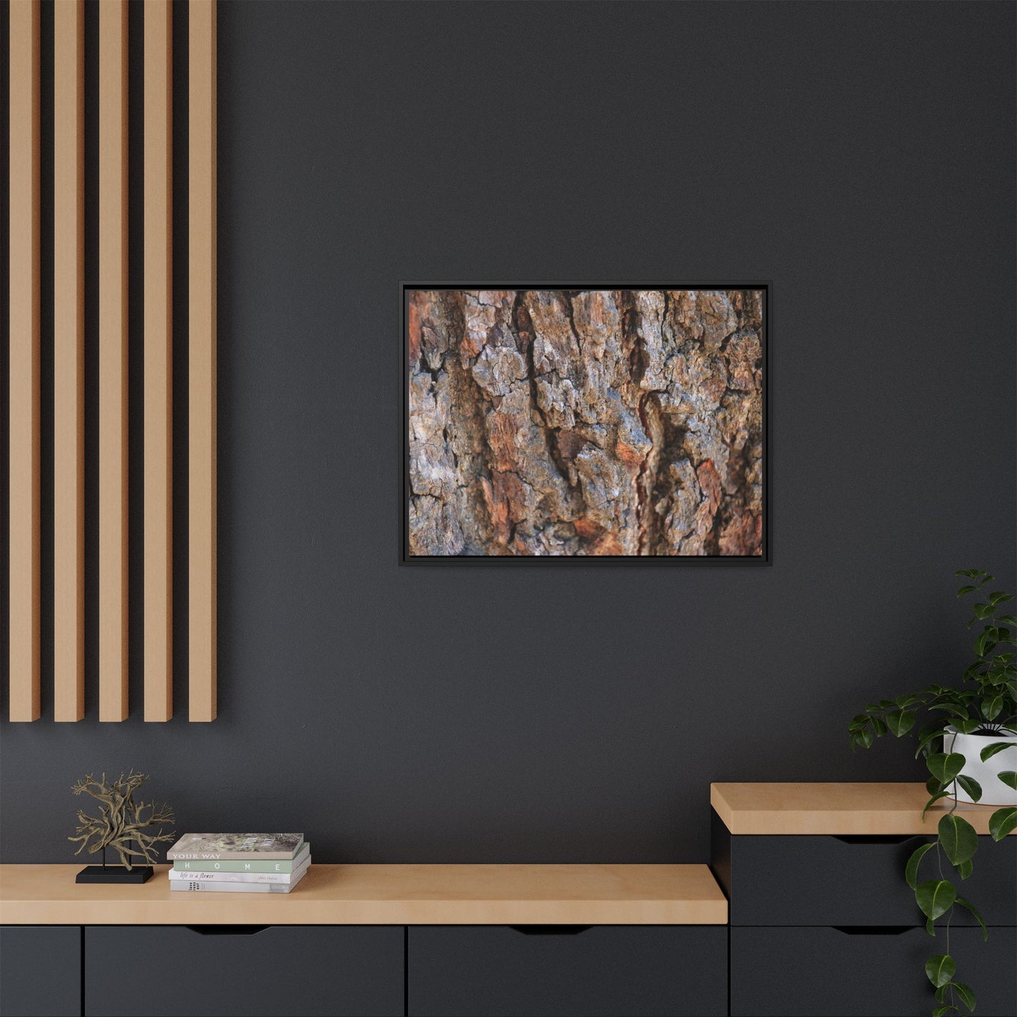 Craggy Textures - Unique Stretched Canvas Wall Art - Art By Earth