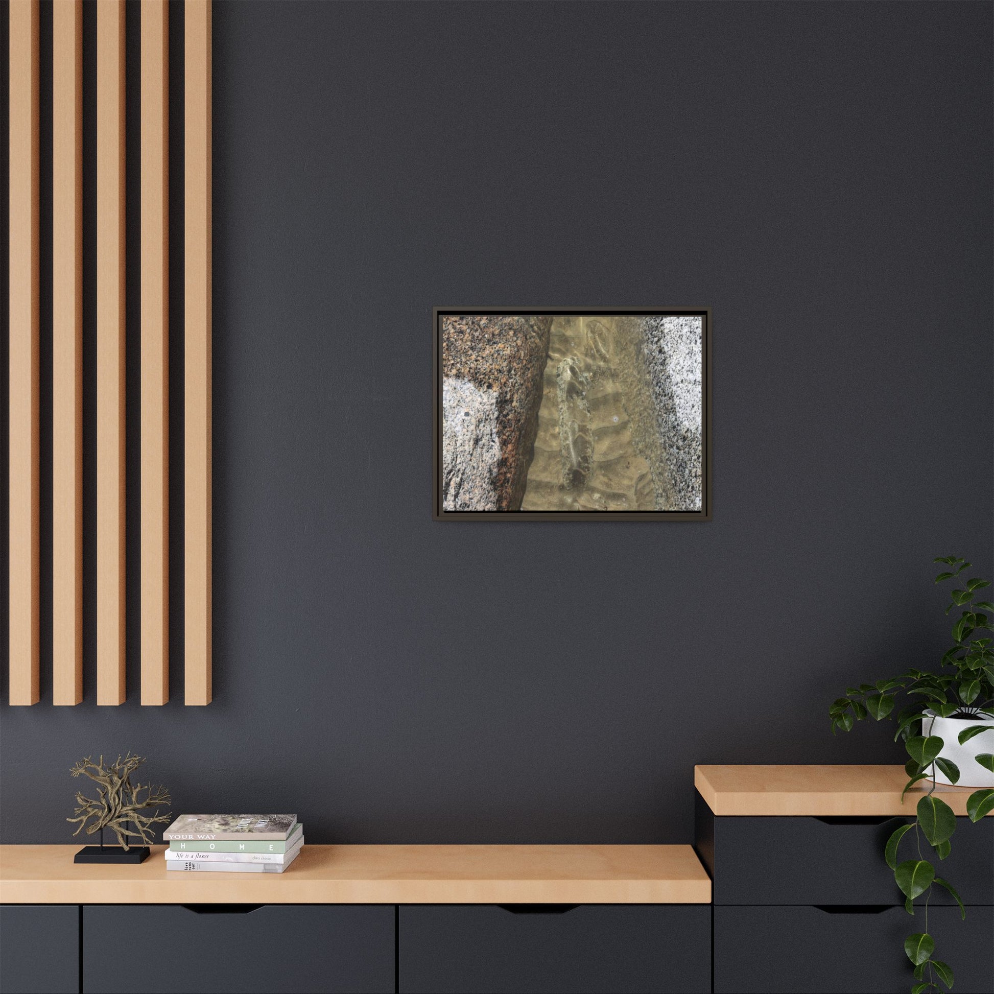Between Concrete Walls - Unique Stretched Canvas Wall Art - Art By Earth