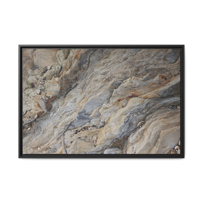 Layers of Earth's History - Unique Stretched Canvas Wall Art - Art By Earth