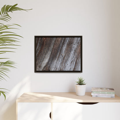 Aged Timber Texture - Unique Stretched Canvas Wall Art - Art By Earth