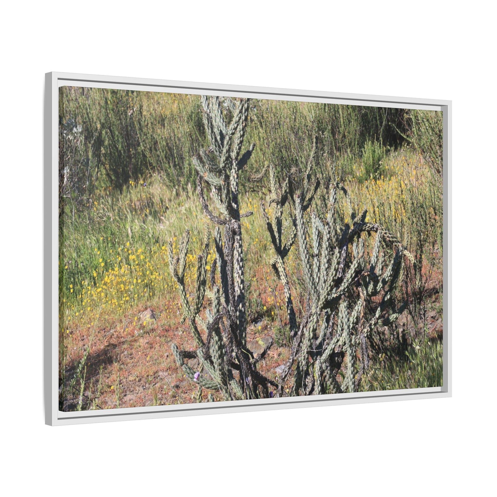 Wildflower Meadow - Unique Stretched Canvas Wall Art - Art By Earth