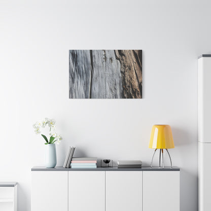 Fracture Lines - Unique Frameless Canvas Wall Art - Art By Earth