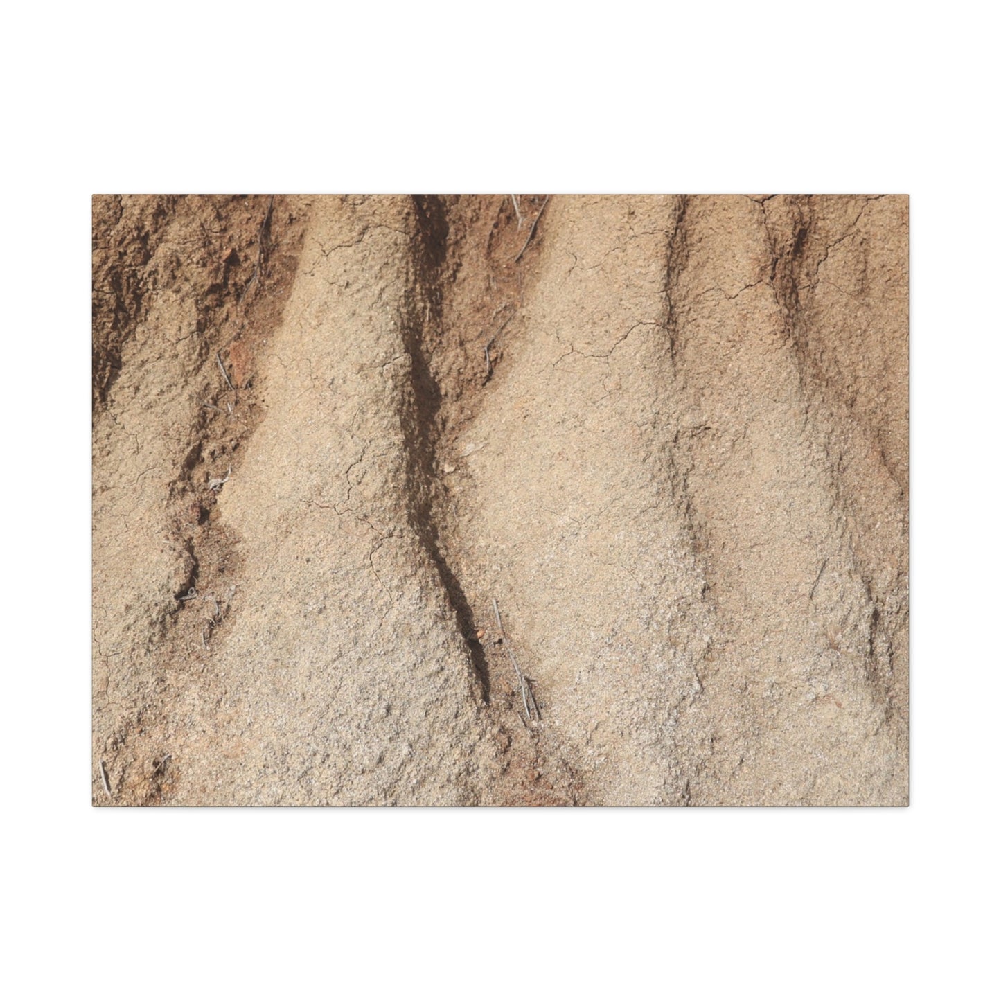 Weathered Earth - Unique Frameless Canvas Wall Art - Art By Earth