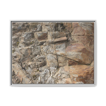 Sandstone Symphony - Unique Stretched Canvas Wall Art - Art By Earth