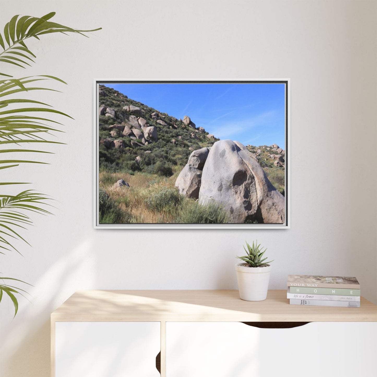 Ancient Stone Guardian - Unique Stretched Canvas Wall Art - Art By Earth