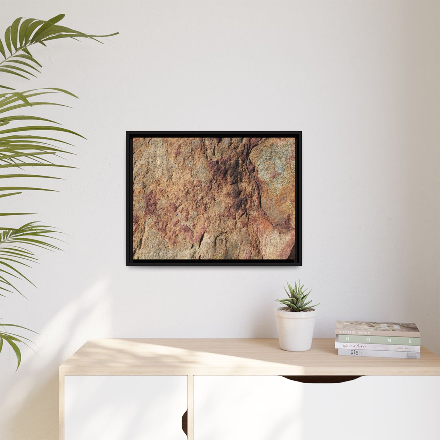 Russet Stone - Unique Stretched Canvas Wall Art - Art By Earth