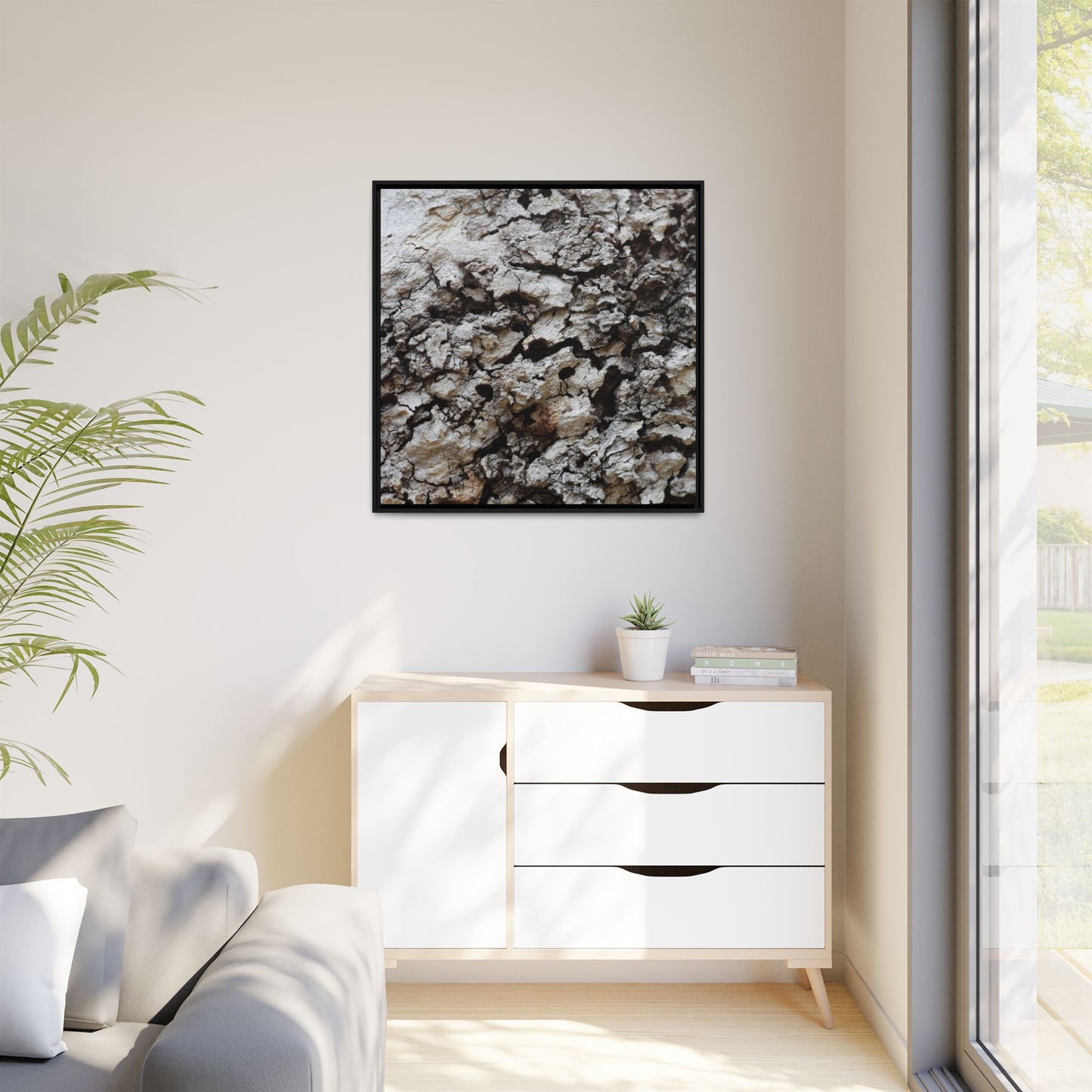 Cracked Terrain - Unique Stretched Canvas Wall Art - Art By Earth