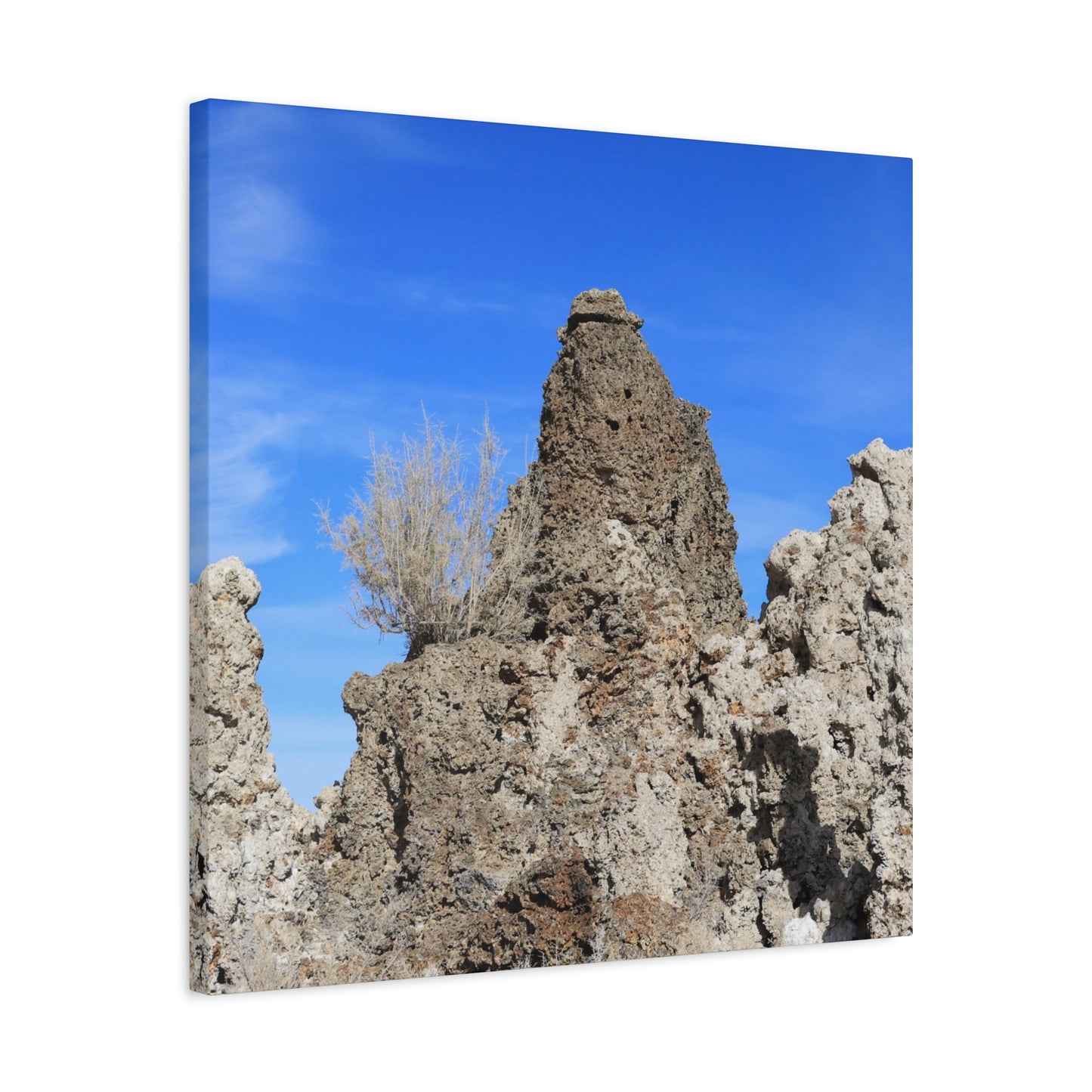 Towering Sentinels of Stone - Unique Frameless Canvas Wall Art