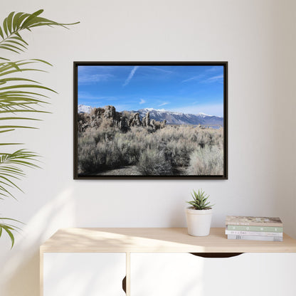 Whispers of the Sagebrush Steppe - Unique Stretched Canvas Wall Art