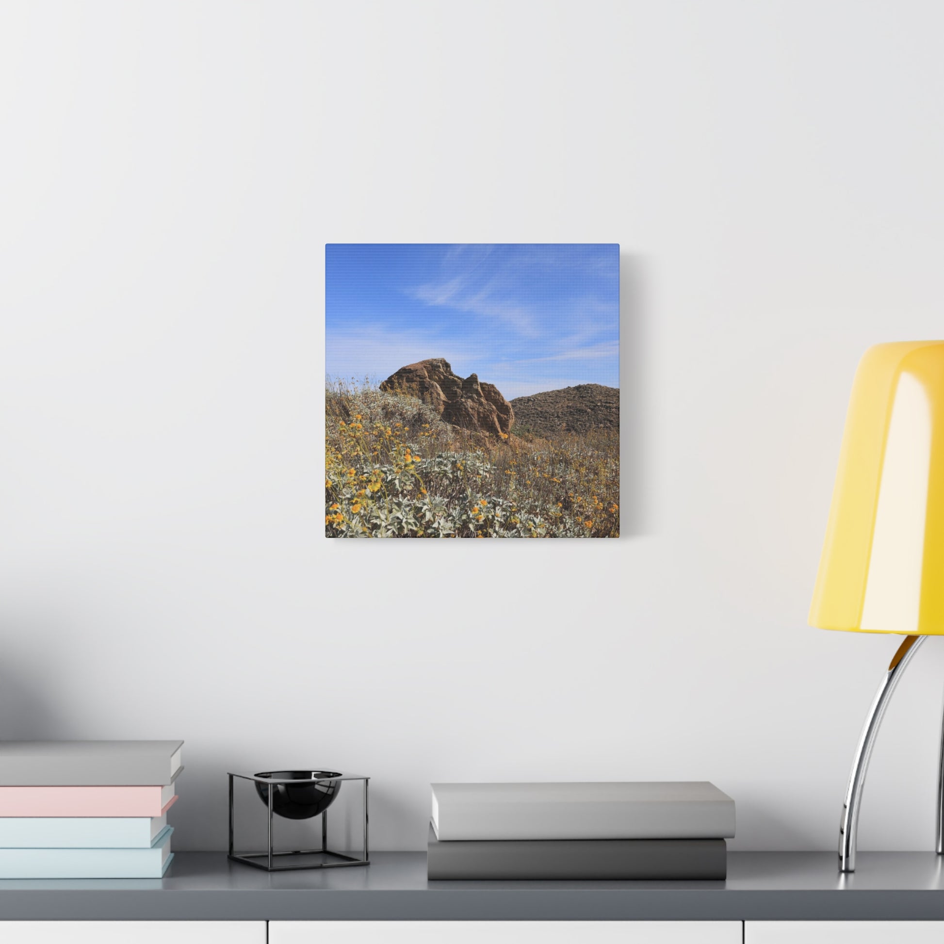Desert Bloom - Unique Frameless Canvas Wall Art - Art By Earth