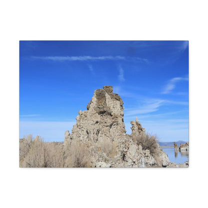 Mono Lake Solitude - Unique Frameless Canvas Wall Art