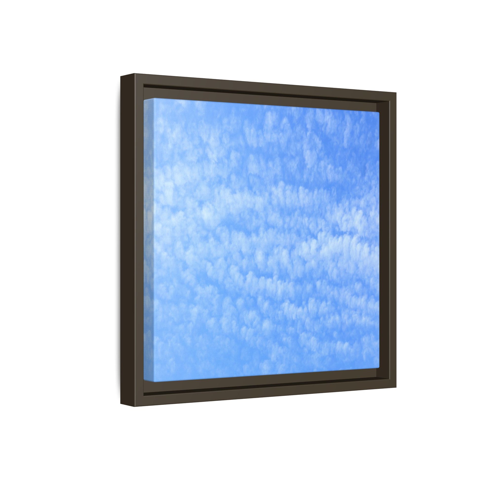 Wispy Blue Dreams - Unique Stretched Canvas Wall Art - Art By Earth